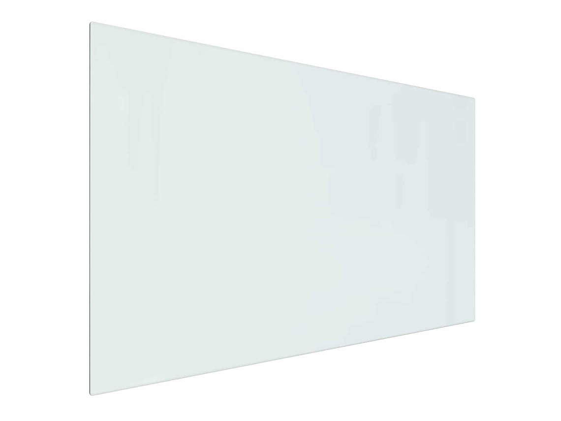 Maison Exclusive - Placa De Vidro Para Lareira Transparente 100 X 60 Cm Vidro