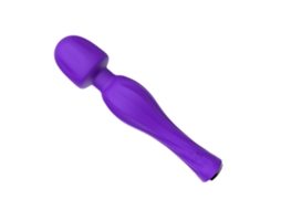 Vibrador Massageador De Varinha Para Prazer Feminino Brinquedo Sexual Poderoso 20 Modos De Vibração 8 Velocidades Roxo Sziqiqi