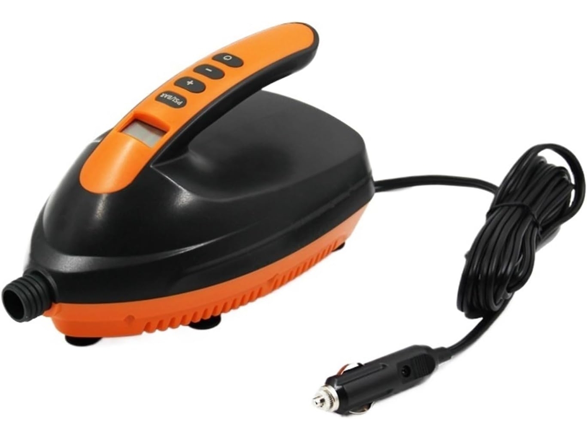 Bomba De Ar Portátil Elétrica De 12v Para Inflar, Com Visor Digital