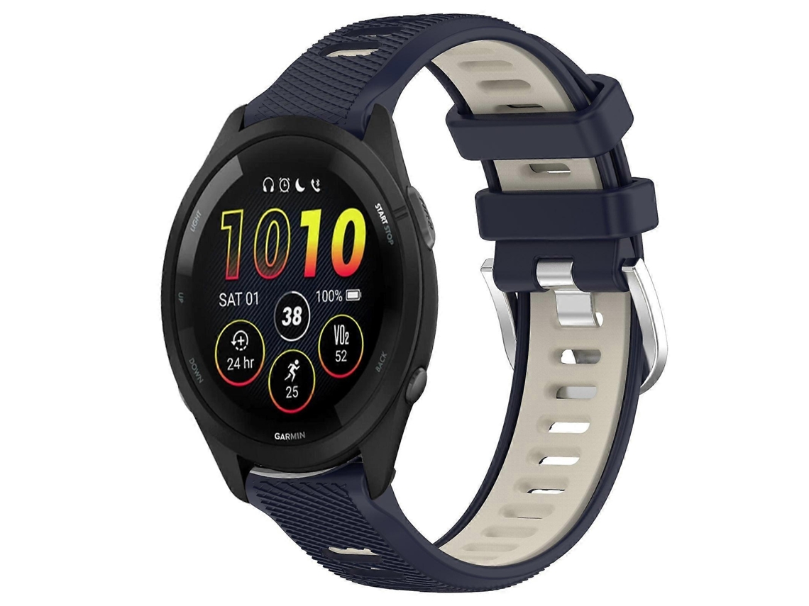Pulseira De Silicone Com Fivela De Aço Bicolor Xdfind Sports