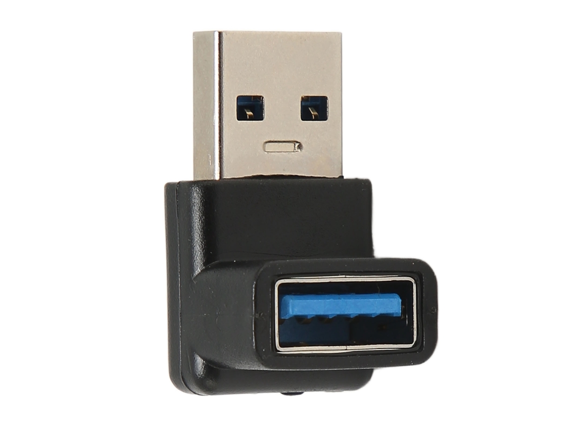 Adaptador USB Macho a Hembra Ângulo 90° USB3.1 10Gbps S/MARCA
