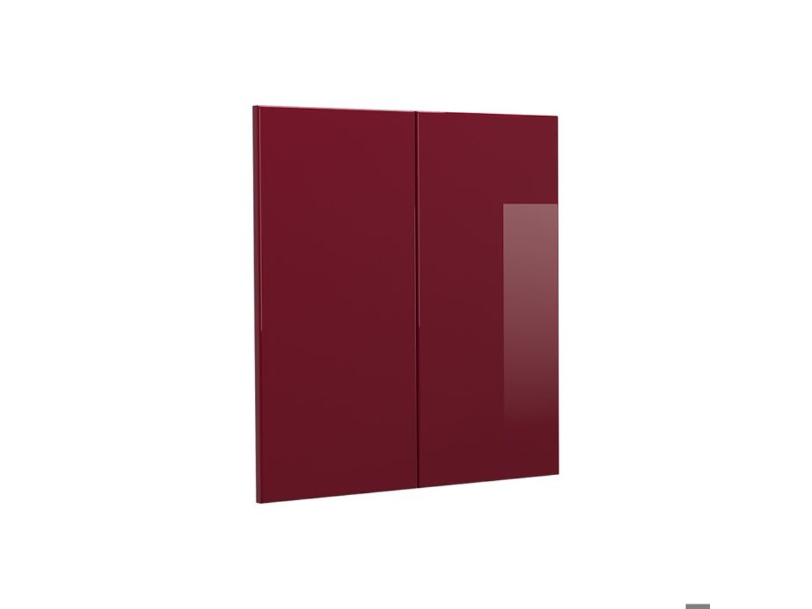 Frente de Cozinha VICCO R line, 59.2x59cm para Móvel de Parede, Vermelho Brilhante
