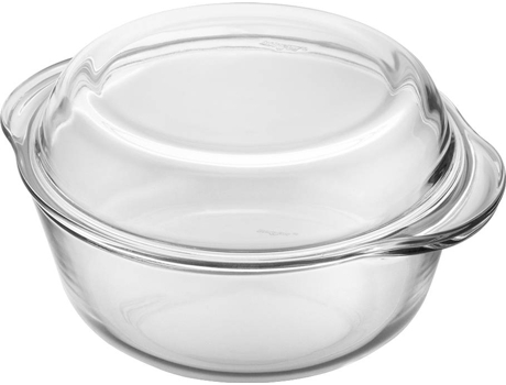 Caçarola VIVA Glassy Transparente (1 L - 1 Und)