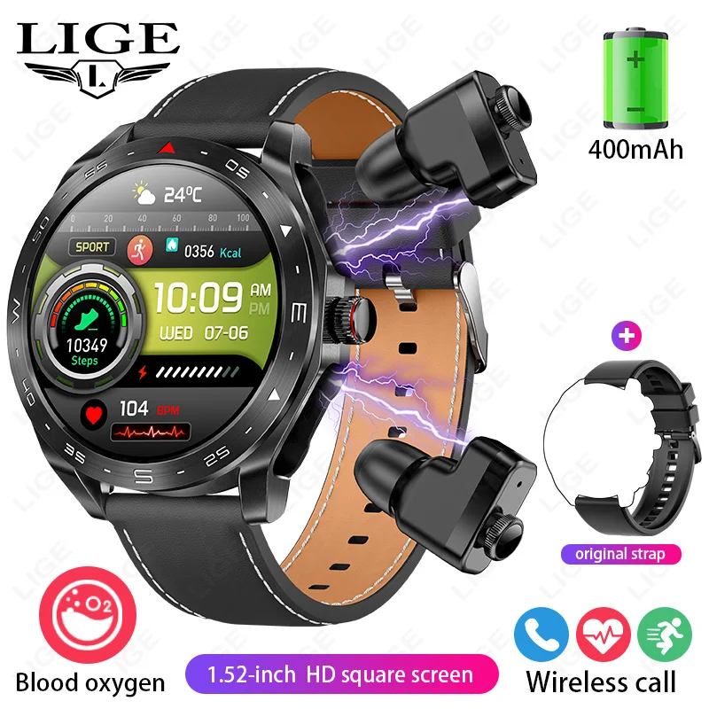 Smartwatch com Lembrete de Chamadas, Pressão e NFC MDUG