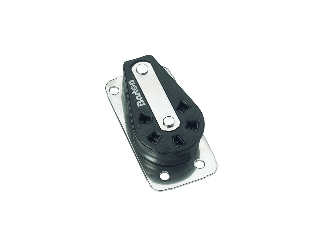 Polia Plana Simples 385Kg 10 Mm Prateado 45 X 92 Mmbarton Marine
