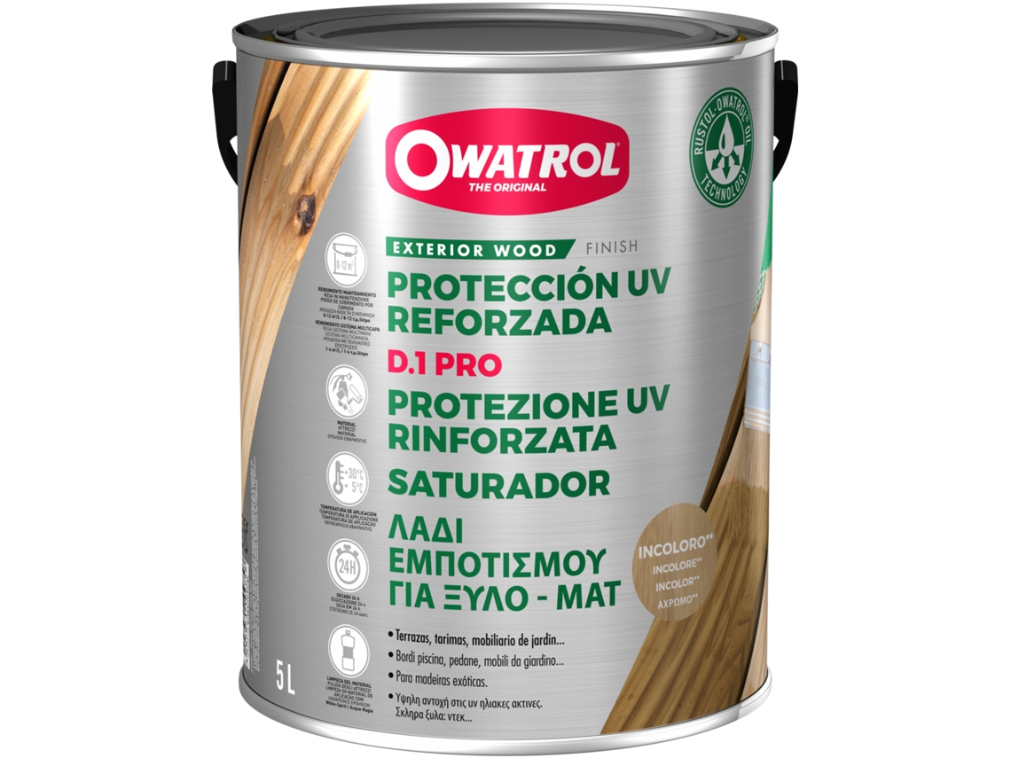 Óleo De Saturação D1 Pro Mel Madeira Exótica 5 Lt