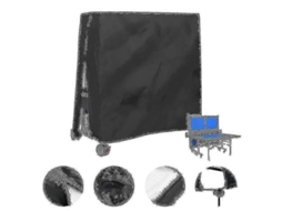 Omni-funda Impermeável E Anti-poeira Para Mesa De Tênis De Mesa Exterior, 165x70x185cm, Resistente Ao Vento E Clima Todo O Ano