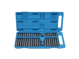 Conjunto 40 em 1 Bits Spline Hex Torx Star com Adaptadores S/MARCA