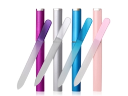 Lixa De Unhas Gradiente De 14cm Com Design Colorido Para Manicure E Pedicure Com Superfície Suave
