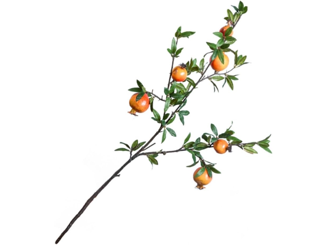 Laranja Artificial Em Seda, Decorativa Para Buquês E Escritórios