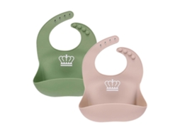 2 Pack Babadores De Silicone Para Bebês Sem Bpa Babador De Silicone À Prova D'água Para Crianças Recém-nascidos Babadores De Silicone Para Bebês