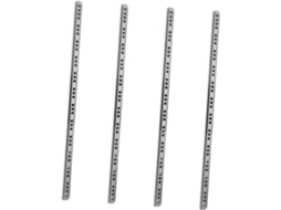 Corrediças Metálicas Didiseaon, 4 Pares, Com Extensão Total, Amortecimento Silencioso E Rolamentos De Esferas Aço