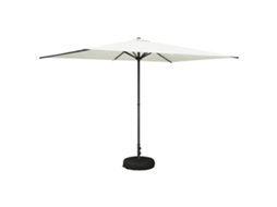Vidaxl Guarda-sol De Jardim 200 X 300 Cm Poliéster Retangular Creme
