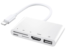 Adaptador HDMI Yizhood Lighting Branco