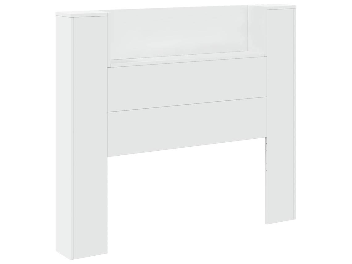 Cabeceira branca 120x16,5x103,5 cm Madeira processada MAISON EXCLUSIVE
