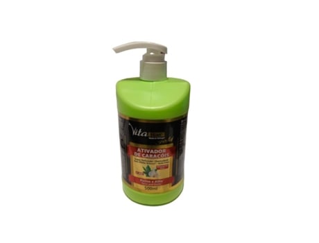 ATIVADOR CARACOIS VITA HAIR GOLD RICINO E ALHO 500ML