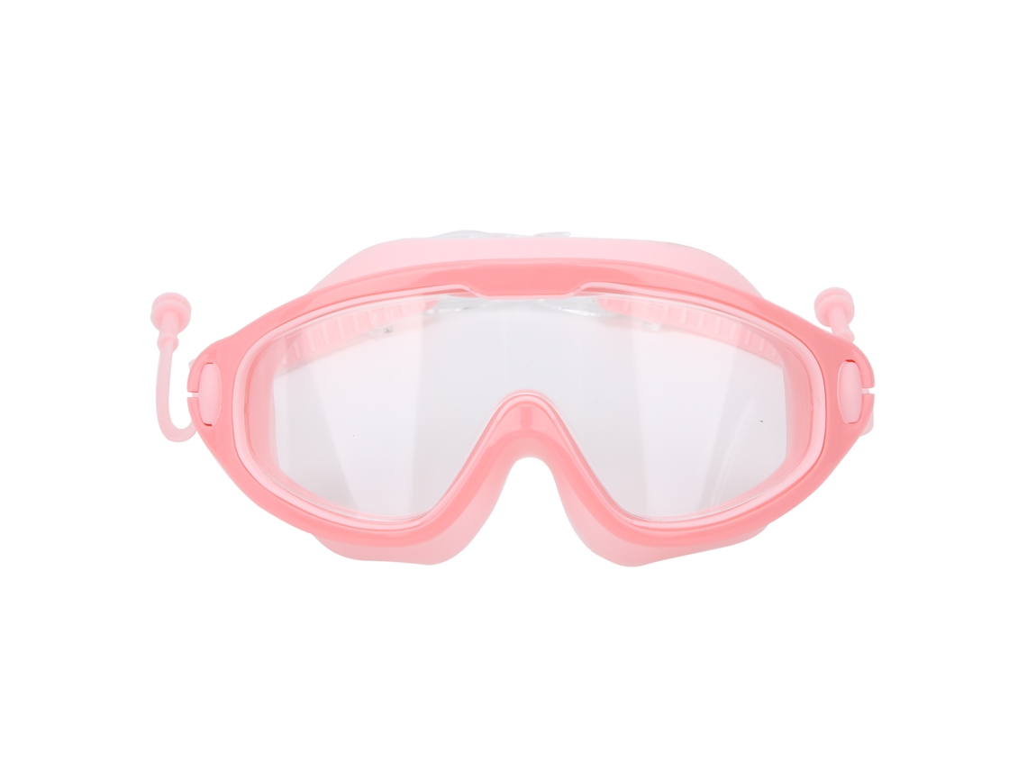 Óculos de Natação Infantis, Campo Amplo, Antivazamento, Antiembaçante, Proteção Uv, Rosa AQUAFORGE