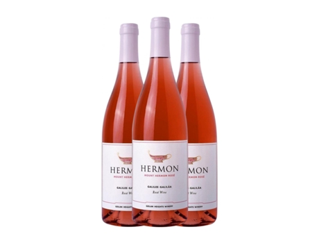 Vinho rosé GOLAN HEIGHTS Mount Hermon Rosé (0.75 L - 3 Unidades)