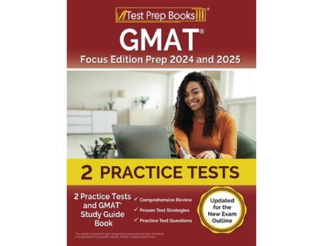 Livro GMAT Focus Edition Prep 2024 and 2025 de Lydia Morrison (Inglês)