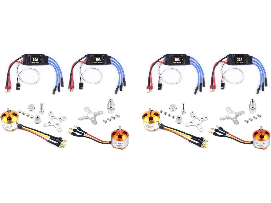 Kit de 4 ESCs brushless 2212 1400/2200kv SFUSHOS