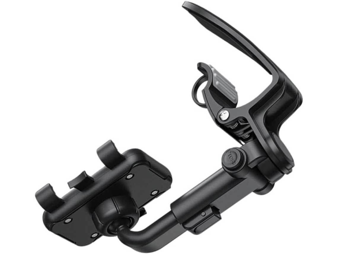 Suporte Giratório Para Celular Veicular Em Abs Preto