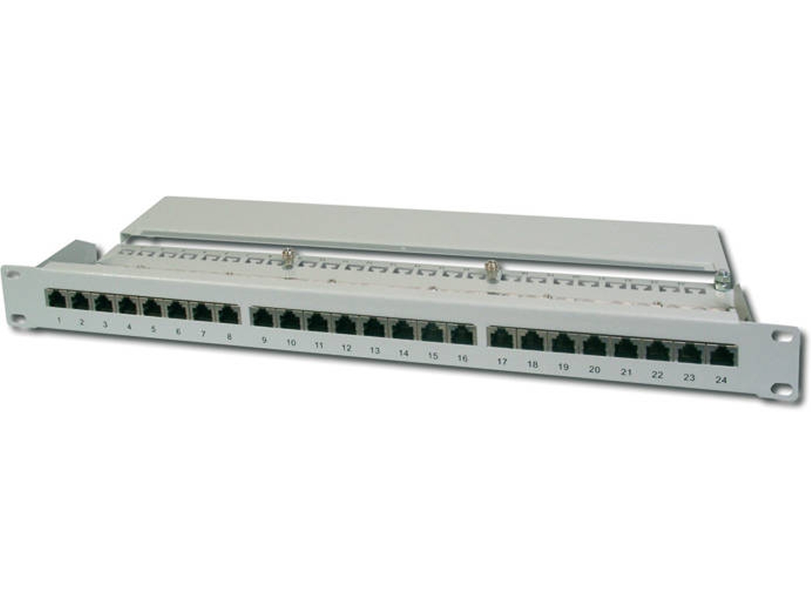 Painel de conexões DIGITUS 19" CAT 5e patch panel