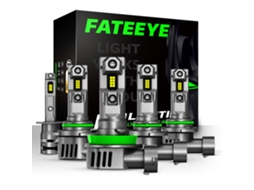 Lâmpadas LED para faróis de carro H4-fateeye A700-f11, 2 peças, 20000lm, 70w, 6500k, luz branca, tamanho mini, IP68, à prova d'água, para modificação.