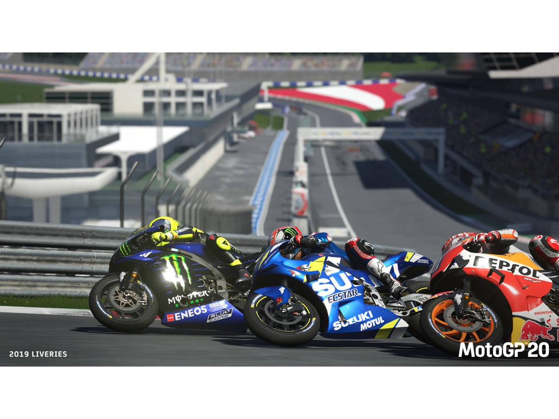 Moto gp 20 ps4 jogos playstation 4 namco bandai parceiros iberica s. a.  Idade 3 +