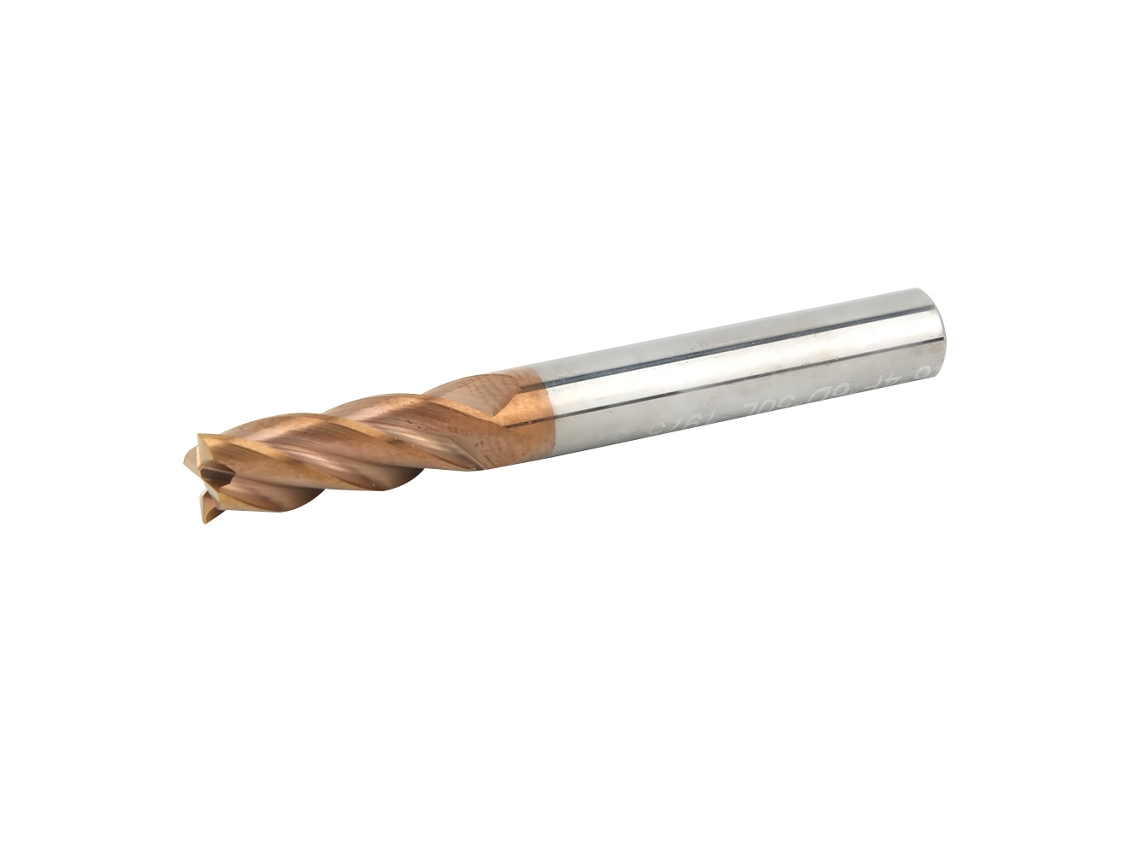 Laxiscreed Fresa De Aço Tungsténio Com 4 Flautas, Eixo De 6mm Para Alta Precisão