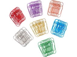 Clips De Metal Luxshiny Canetas, 70 Peças, Multicolorido Em Dourado, Ouro Rosa, Prateado, Azul, Roxo, Vermelho E
