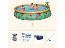 Bestway Piscina Bestway Fast Set Redonda - 457x84 Cm - 5-peças S310