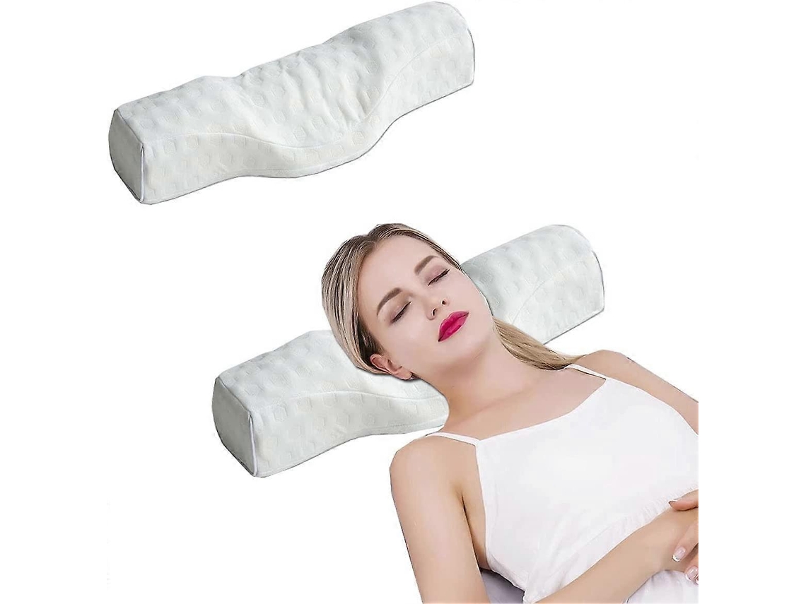 Lurelia Rolo Cervical Em Espuma Viscoelástica, Apoio Para Pescoço, 45 X 15 X 10 Cm, Ref. L0279