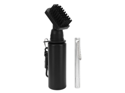Club Cleaner Brush 150ml Leakage Proof Squeeze Bottle Club Cleaner Water Brush With Retainer Clip Groove Sharpener Tool Silver LAXISCREED