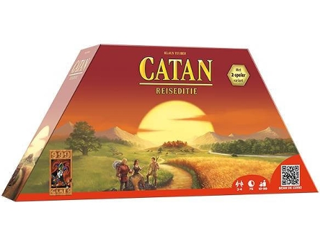 Jogo de Tabuleiro  De Kolonisten van Catan: Reiseditie (Idade Mínima: 10)