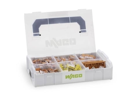 Variedade de Terminais de Caixa de Junção 352 Peças WAGO 887-955 Flexível: 0 14-4 Mm² Rígido: 0 2-4 Mm² 1 Conjunto