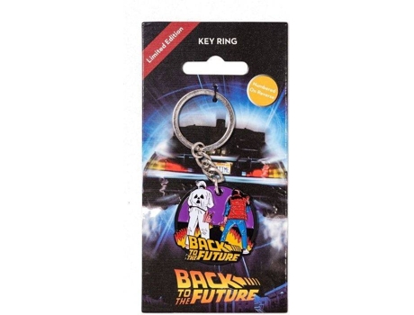 Porta-Chaves FANATTIK Back to the Future Metal Marty & Doc (Idade Mínima: 10 Anos)