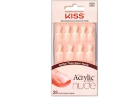 Unhas Postiças KISS Salon Acryl Nude Nails Breathtaki