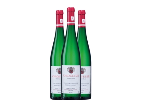 Vinho branco SCHLOSS LIESER Wehlener Sonnenuhr Kabinett Riesling Mosel (0.75 L - 3 Unidades)