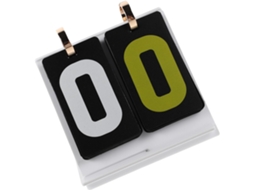 Placar Portátil Em Acrílico Com Iluminação Colorida Para Jogos De