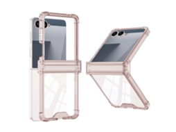Capa Para Samsung Galaxy Z Flip7 5g Gkk Com Dobradiça De Airbag E Cobertura Total