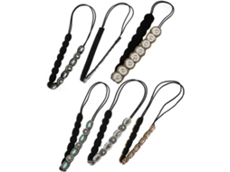 Conjunto De 6 Faixas De Cabelo Elásticas Com Strass Para Mulheres, Com Acessórios.