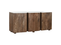 Aparador HOME ESPRIT Castanho 162,5 x 47 x 76 cm