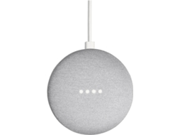 Assistente Virtual GOOGLE Home Mini Rock (Google Assistant - Branco)