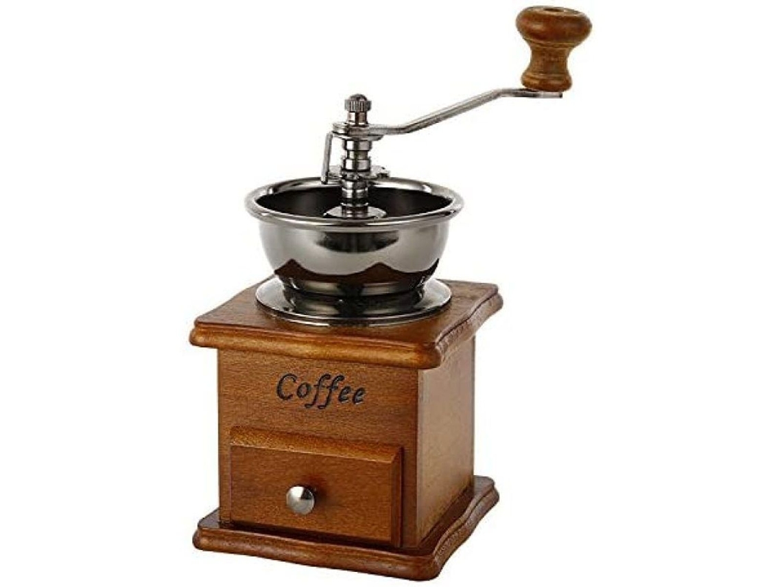 Moedor De Café Manual Cerâmica, Portátil, Manivela, Para Espresso, Prensa Francesa E Café Coado, Uso Em Casa E Viagens