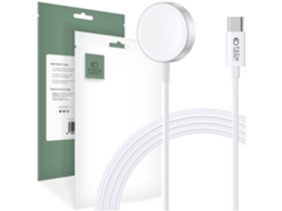 Cabo Magnético TECH PROTECT Tipo C para Carregamento Apple Watch 120cm