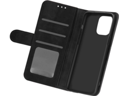 Capa iPhone 12 Pro AVIZAR FOLIO-VINT-BK-IP12 Livro Preto