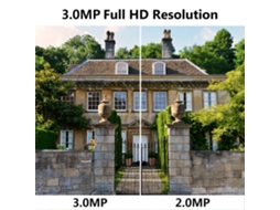 Câmara De Segurança Wifi Exterior Ptz 360° 1080p Visão Noturna Colorida Áudio Bidirecional Ip66 Aplicativo Tuya