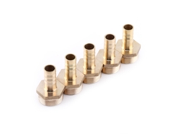 Laxiscreed Conector De Rosca Macho Em Bronze Para Mangueira Jardim E Reparações