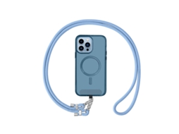 Qu-cordão Ajustável Para Celular Com Gancho Duplo De Metal, Função Anti-perda, Feito De Corrente De Nylon, Acrílico E Poliéster