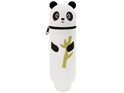Laxiscreed Estojo De Silicone Com Design De Panda Para Lápis E Material De Escritório
